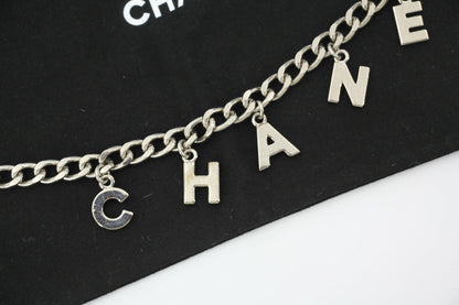 Chanel Vintage 05V Metal Silver Chain Waist Chain L98