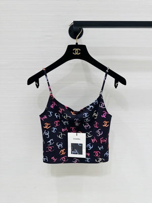 Chanel 24Smulticolor CC logo top