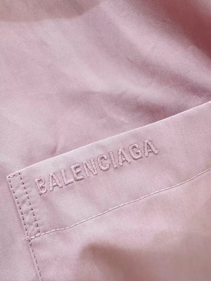 Balenciaga Spring/Summer 2026 pink shirt shirt