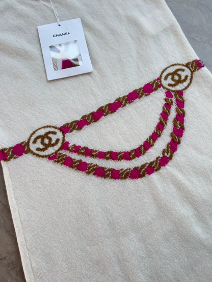 Chanel 23N  ecru Cashmere Dress