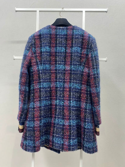 Chanel 18A red and blue jacket