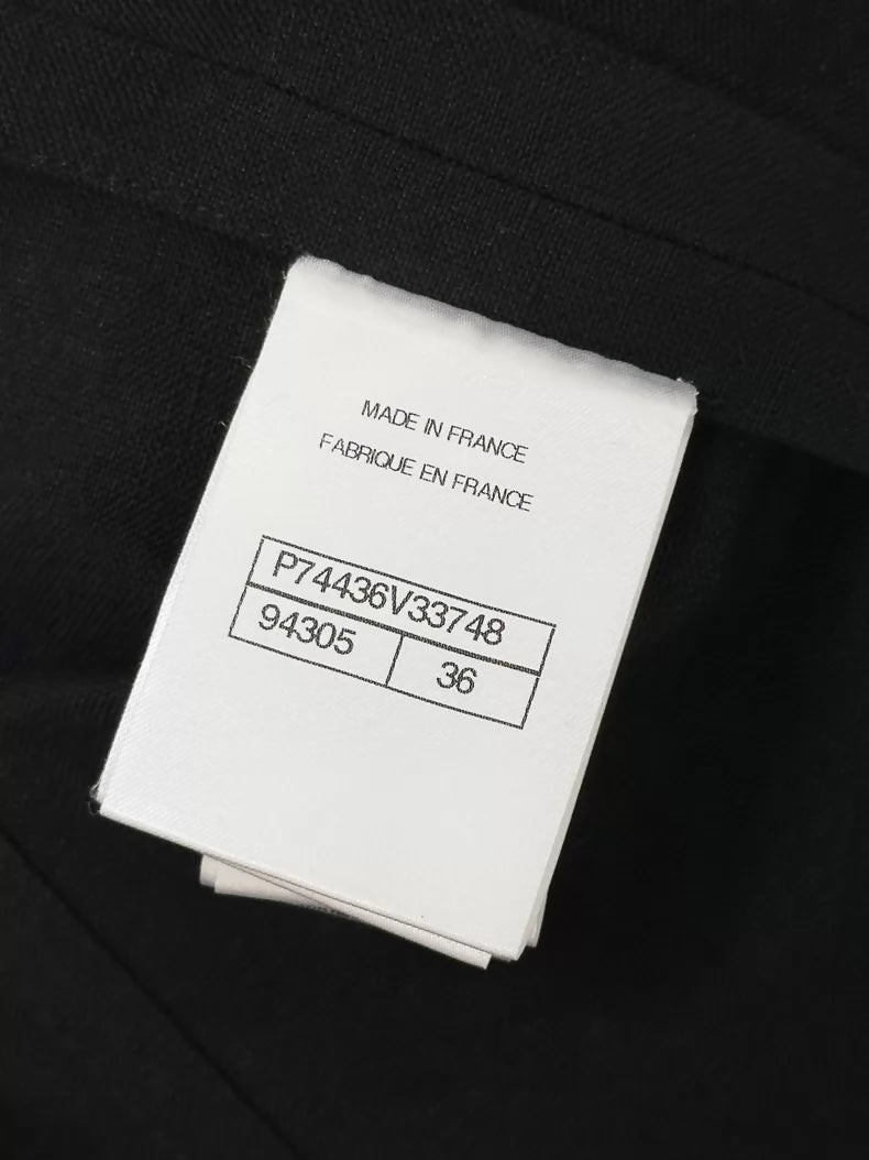 Chanel 23S Black dress