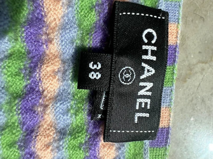Chanel 24A purple striped camisole