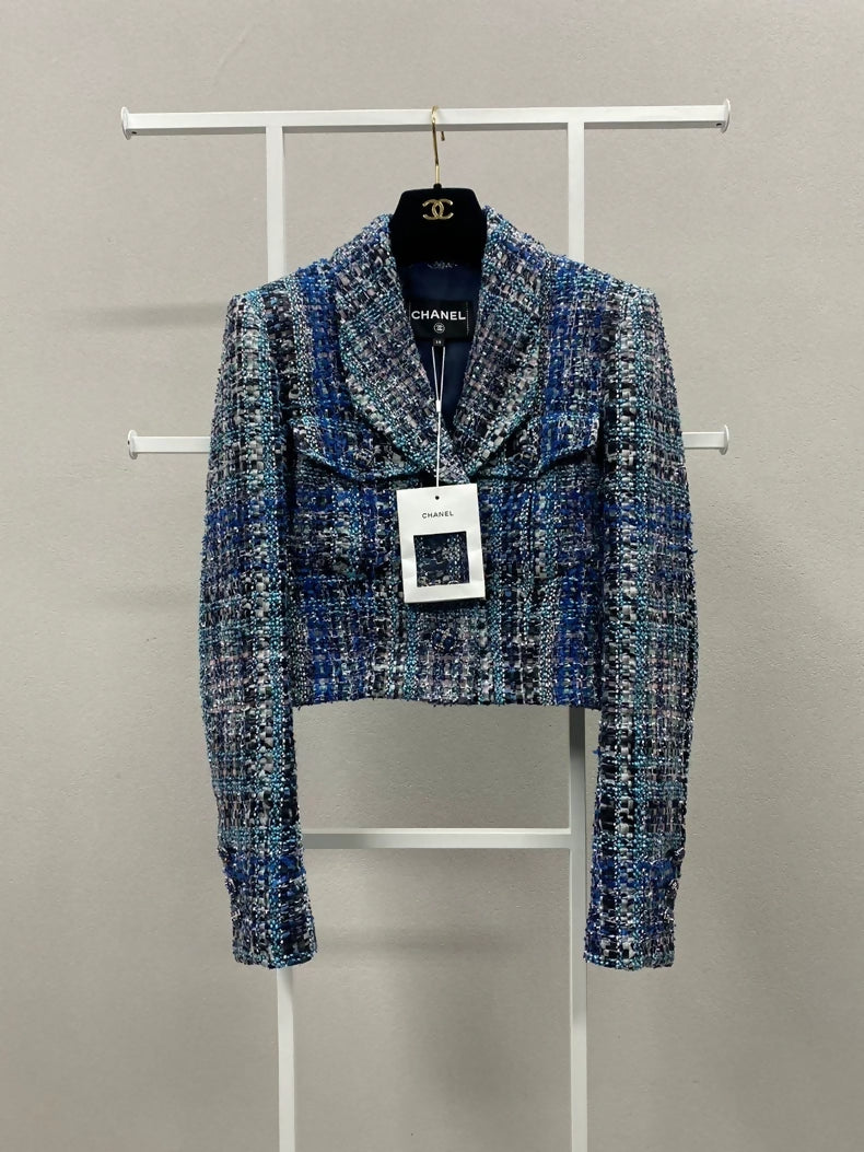 Chanel 19P blue pink Jacket