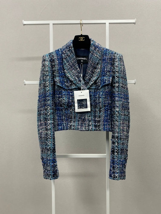 Chanel 19P blue pink Jacket