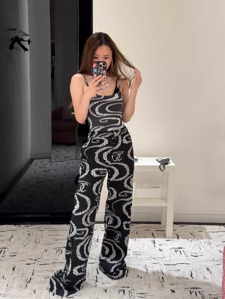 Chanel 25M Black and White Swimsuit