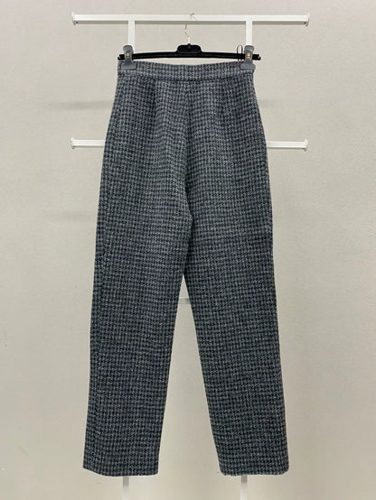 Chanel 22K gray and black pants