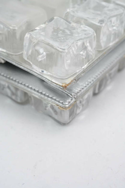 Chanel ice cube clutch bag