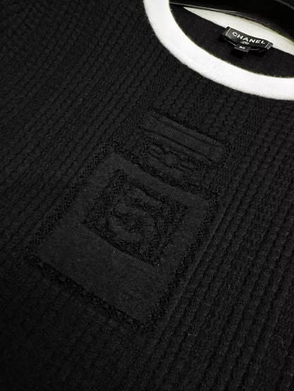 Chanel 24C black t-shirt top