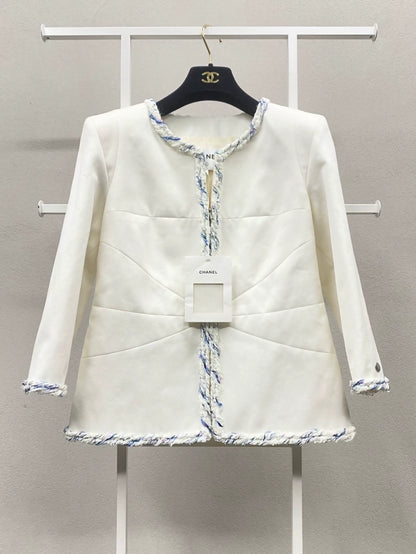 Chanel 18S White Jacket