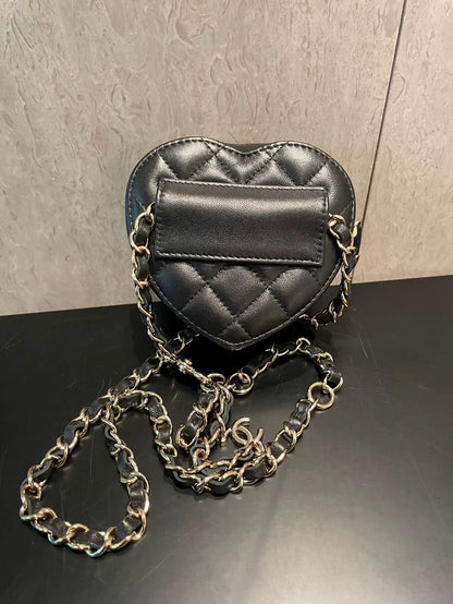 Chanel 22S heart waist chain bag