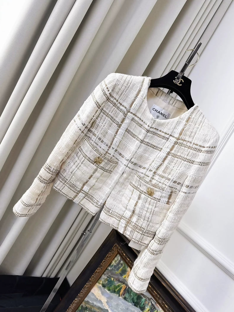 Chanel 15c Dubai Collection Tweed Jacket