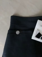 Chanel 25P Black Skirt