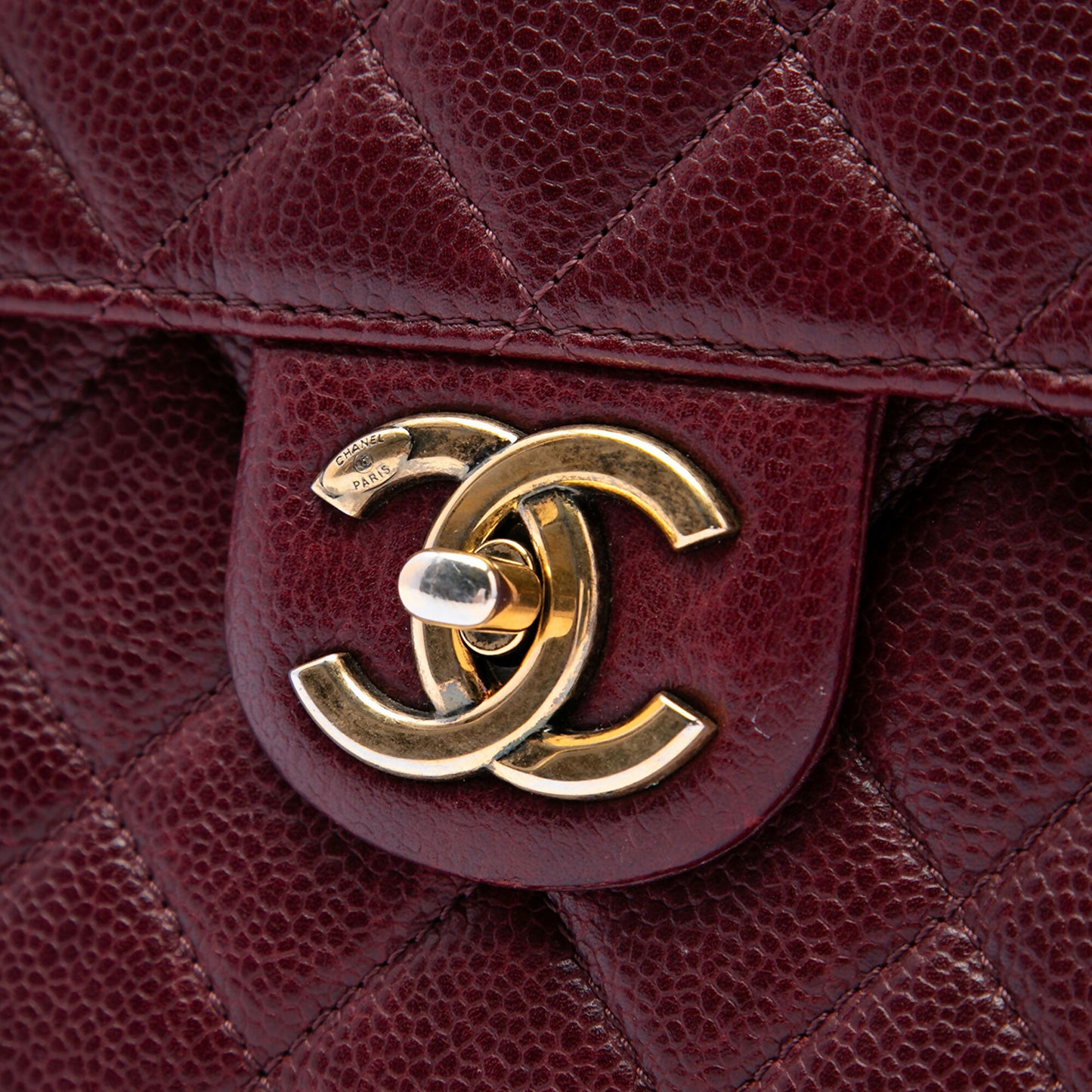 Chanel Paris-Edinburgh Caviar Flap Bag