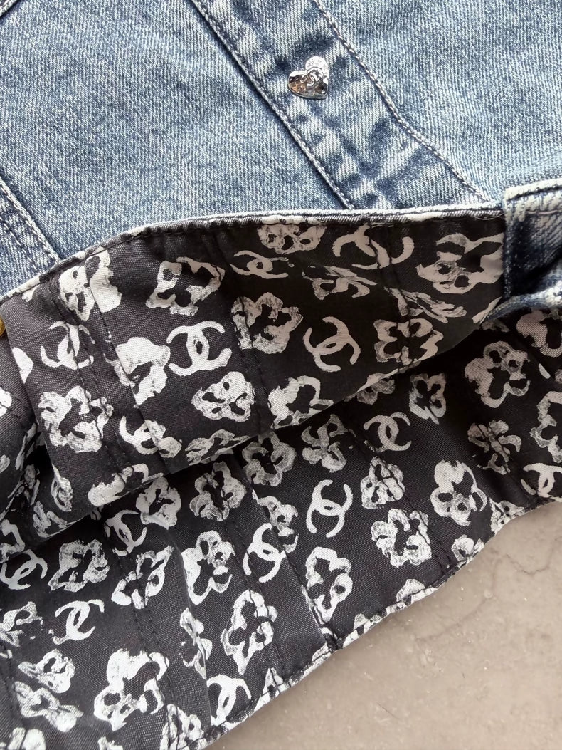 Chanel 25B Denim top