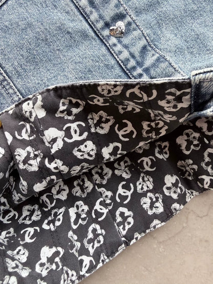 Chanel 25B Denim top