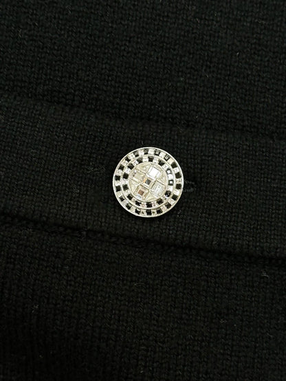 Chanel 23C black cardigan number 5