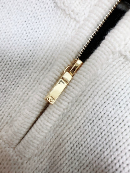 Chanel 22N Coco Neige Ski Collection Black and White sweater