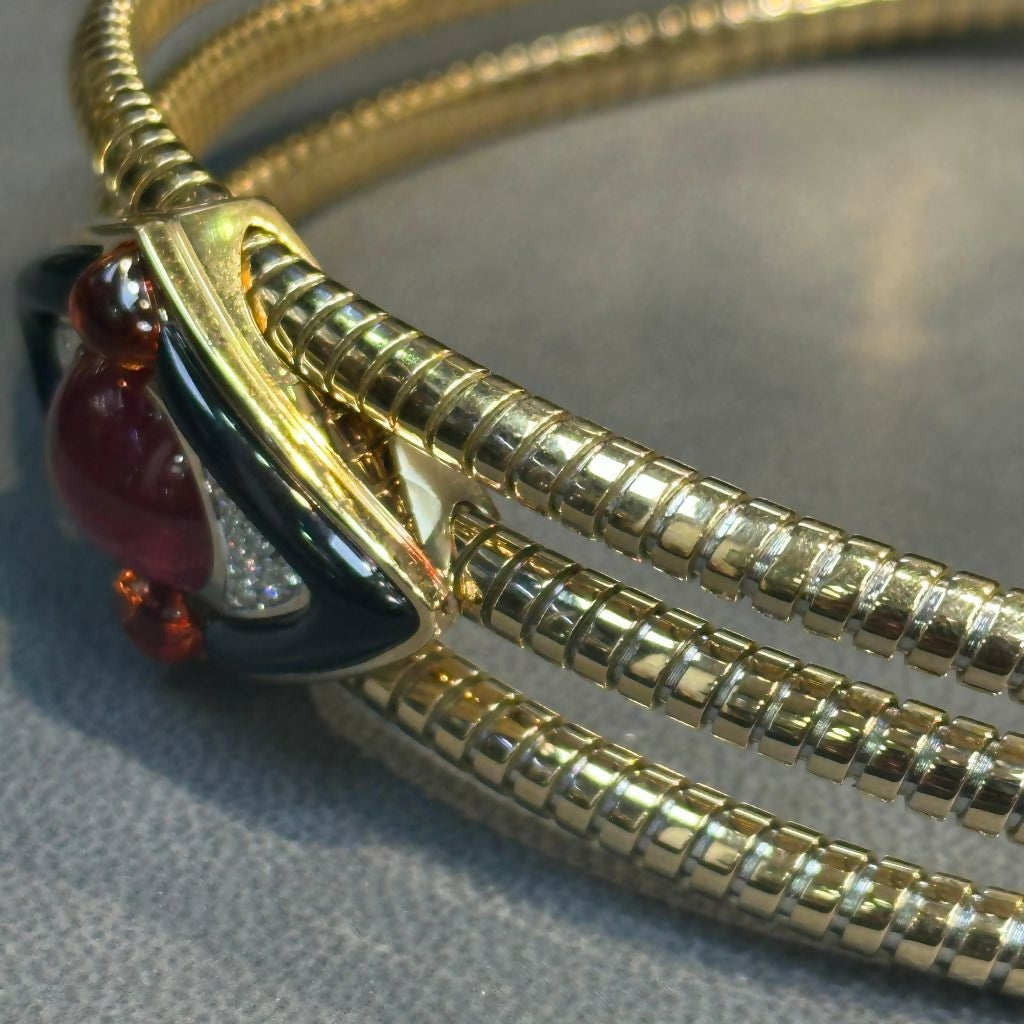 Marina B Rubellite Choker Necklace