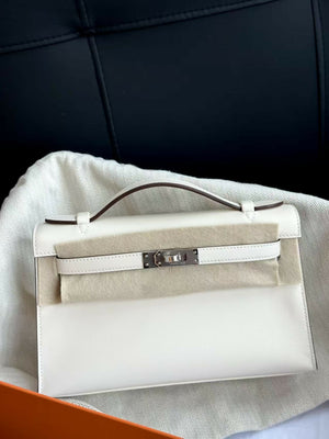 Hermès Mini Kelly I Nata Epsom Leather with Palladium Hardware