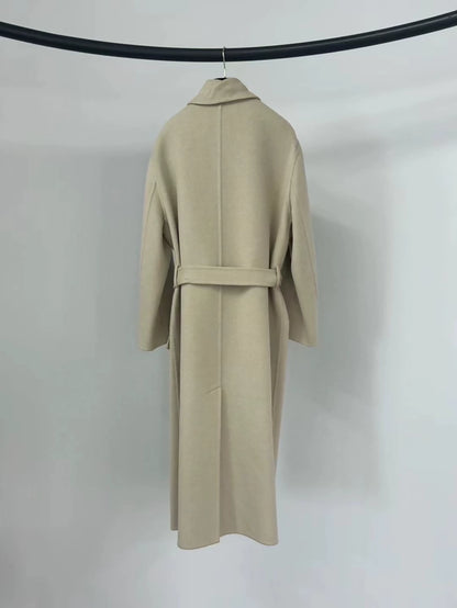 Hermes apricot cashmere coat