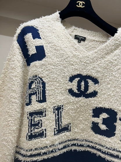 Chanel 19P terry cloth top