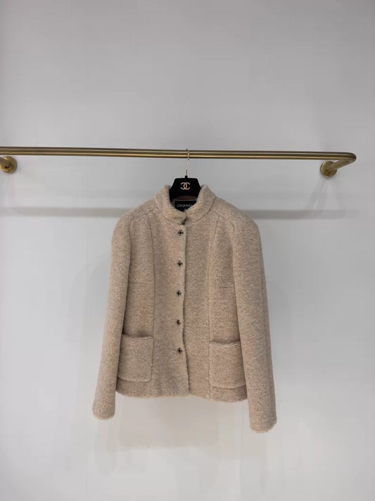 Chanel 25N shearling Beige Jacket