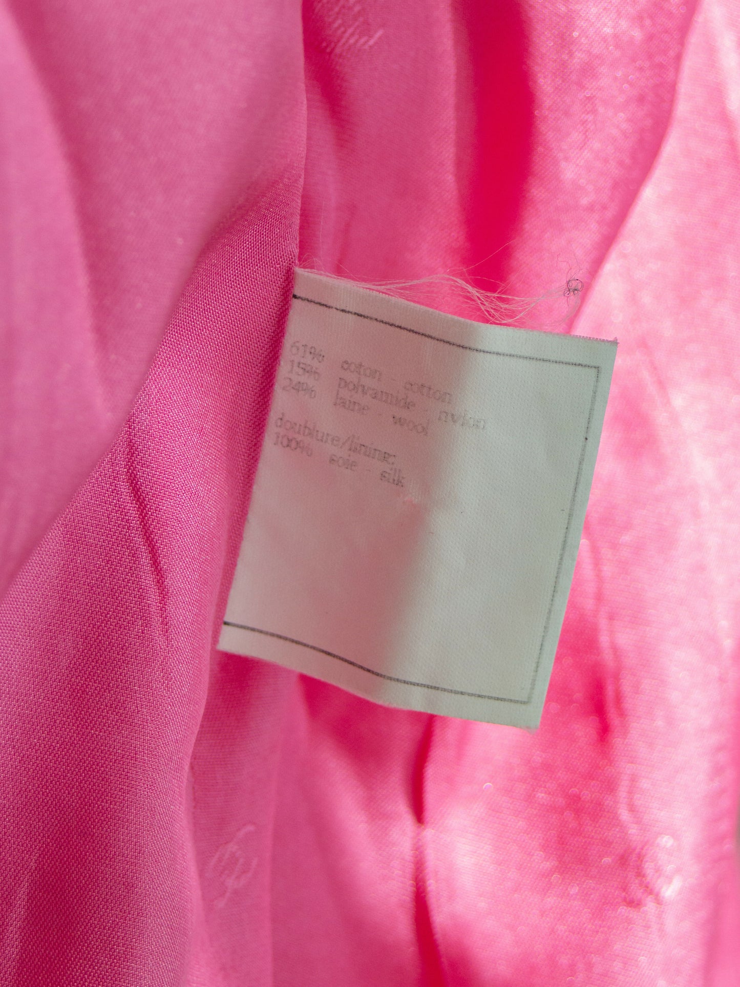 chanel vintage spring 1995 pink barbie zip 95p  jacket 11