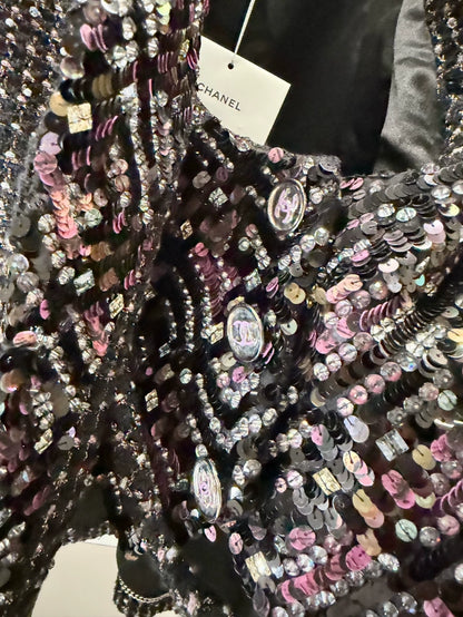 Chanel 23A Dakar series tweed jacket