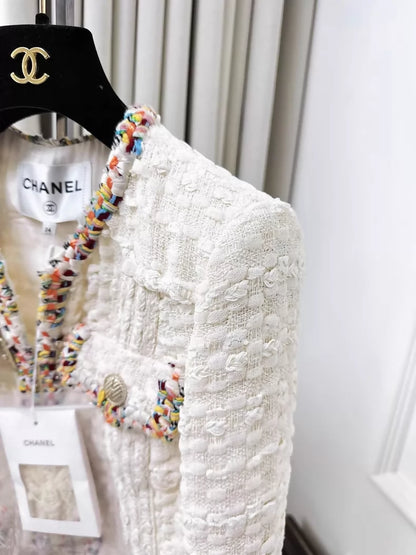 Chanel 2017 ecru tweed Jacket,