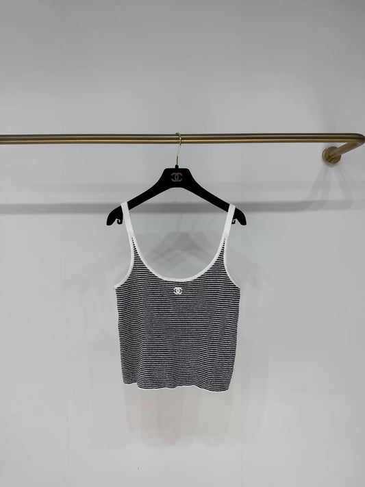 Chanel 23C  Striped top