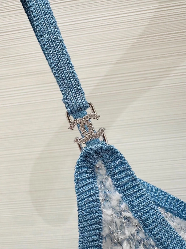 Chanel 26C blue camisole