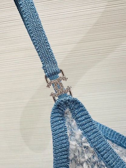 Chanel 26C blue camisole