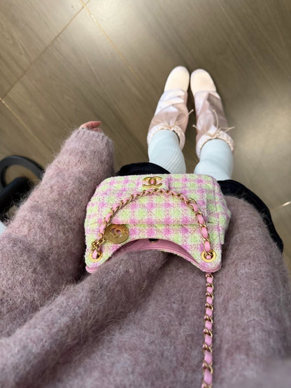 Chanel 25s Limited Edition Tweed Rose