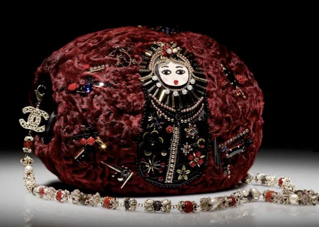 Chanel 2009 Paris-Moscou Embellished Muff