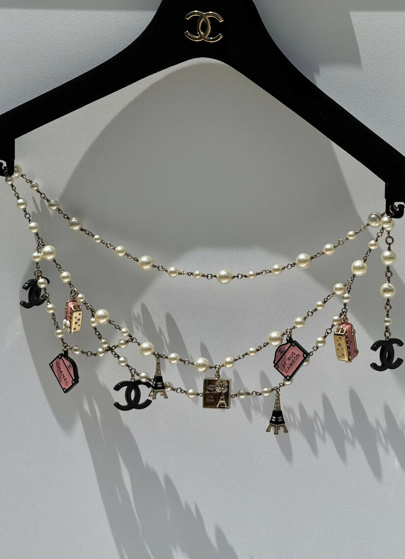 Chanel 1995 “Devil Wears Prada” Iconic Charm Belt/ Necklace