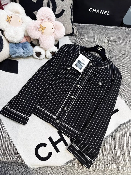 Chanel 23P black jacket