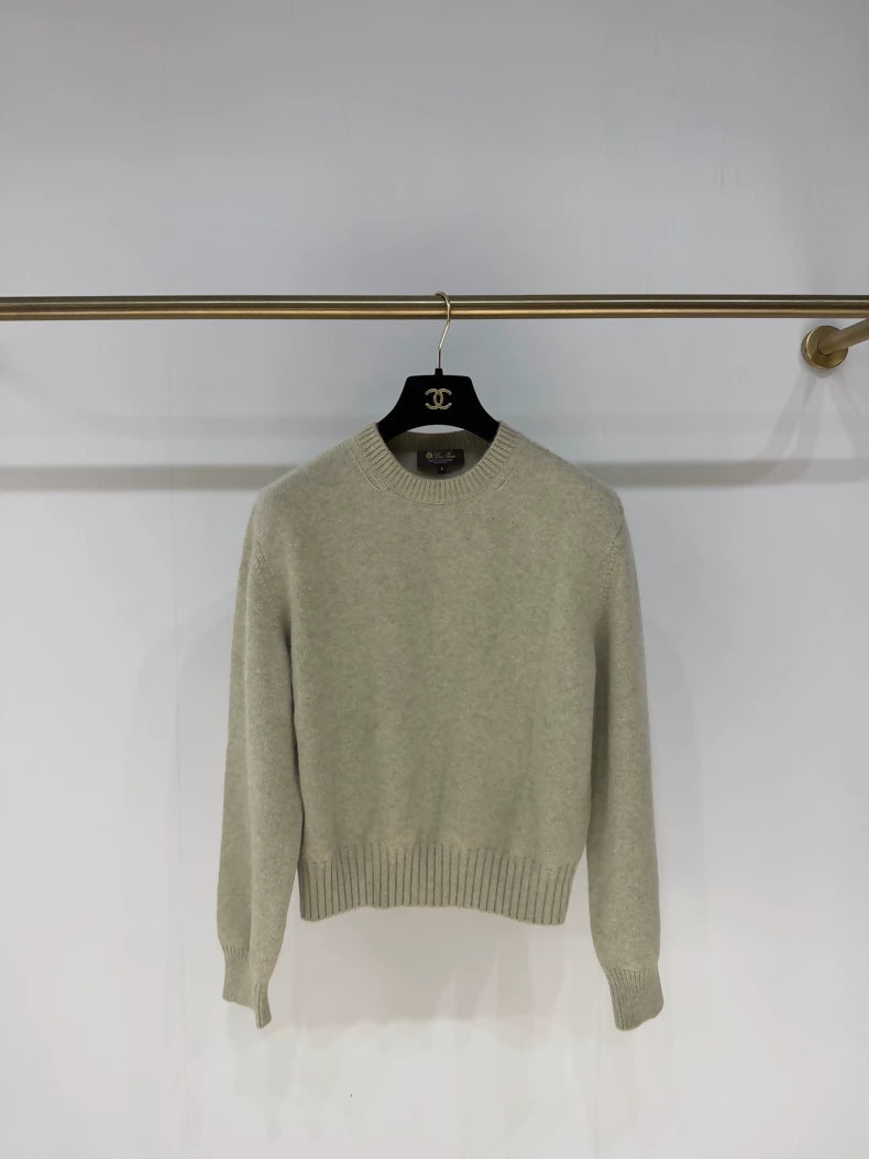 Loro Piana 100% Baby Cashmere Green Sweater