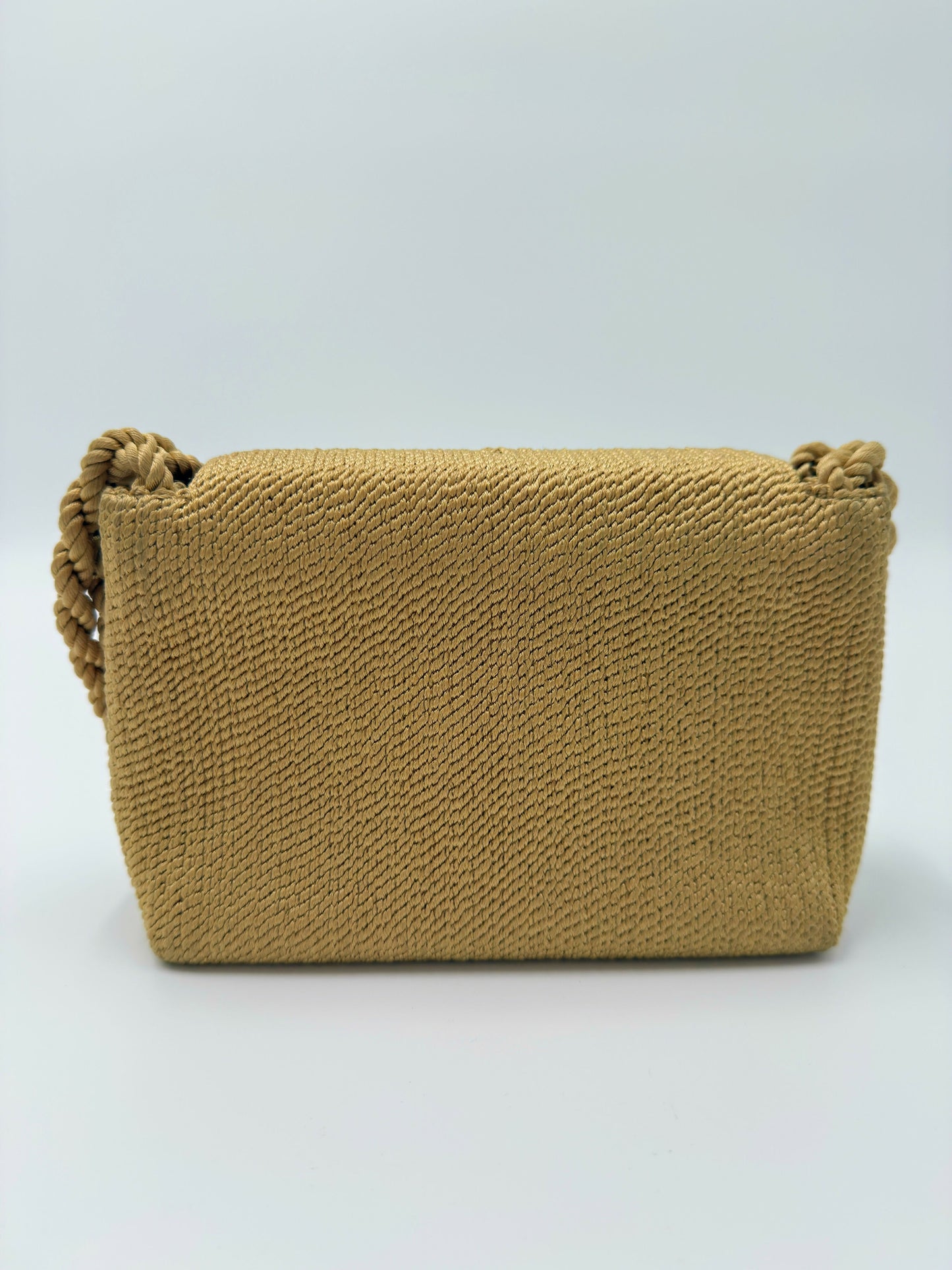 Chanel Vintage 1990s Mini Woven Shoulder Bag