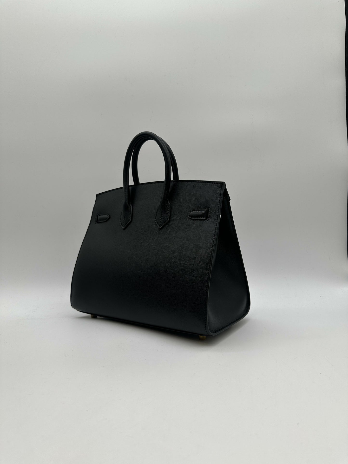 Hermès Birkin 25 Black Madame GHW Y 2020