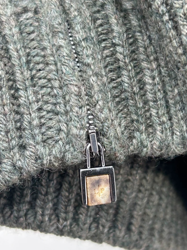 Loropiana chunky knit cashmere sweater