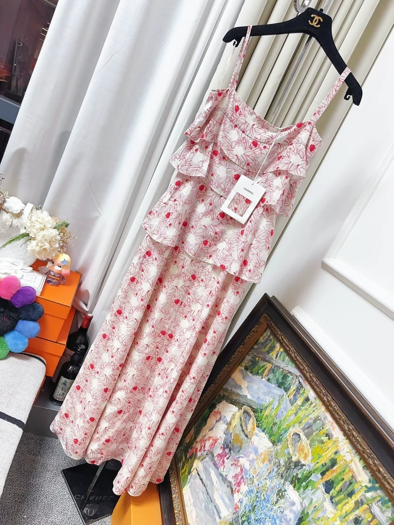 Chanel 23k pink dress