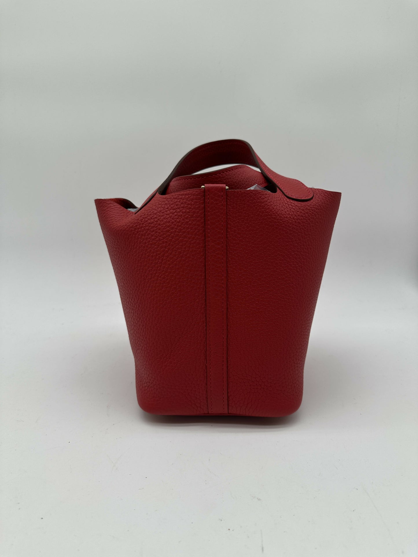 Hermès Picotin 18 Rouge Casaque GHW W 2025