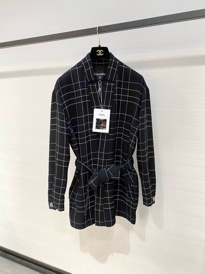 Chanel 24S bathrobe-style coat