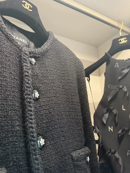 Chanel 23k black jacket