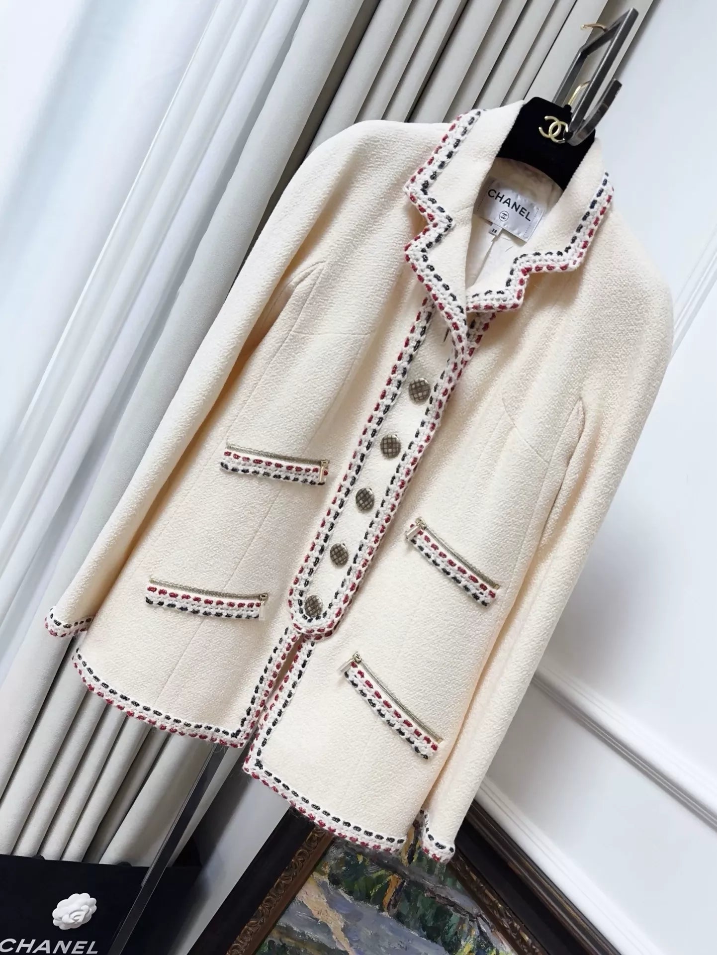Chanel 18 ecru jacket