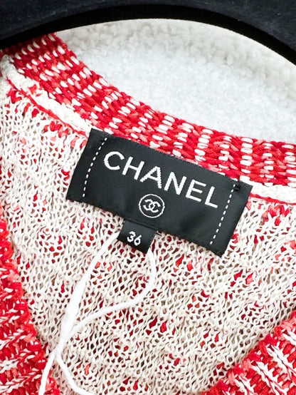 Chanel 17P Red top