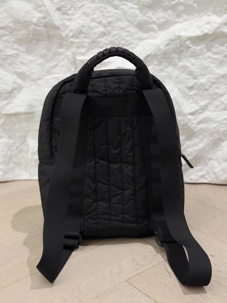 Chanel black sport backpack
