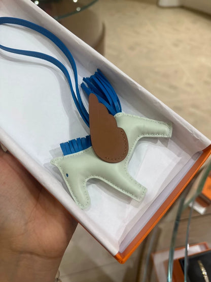 Hermes Green Pegasus charm