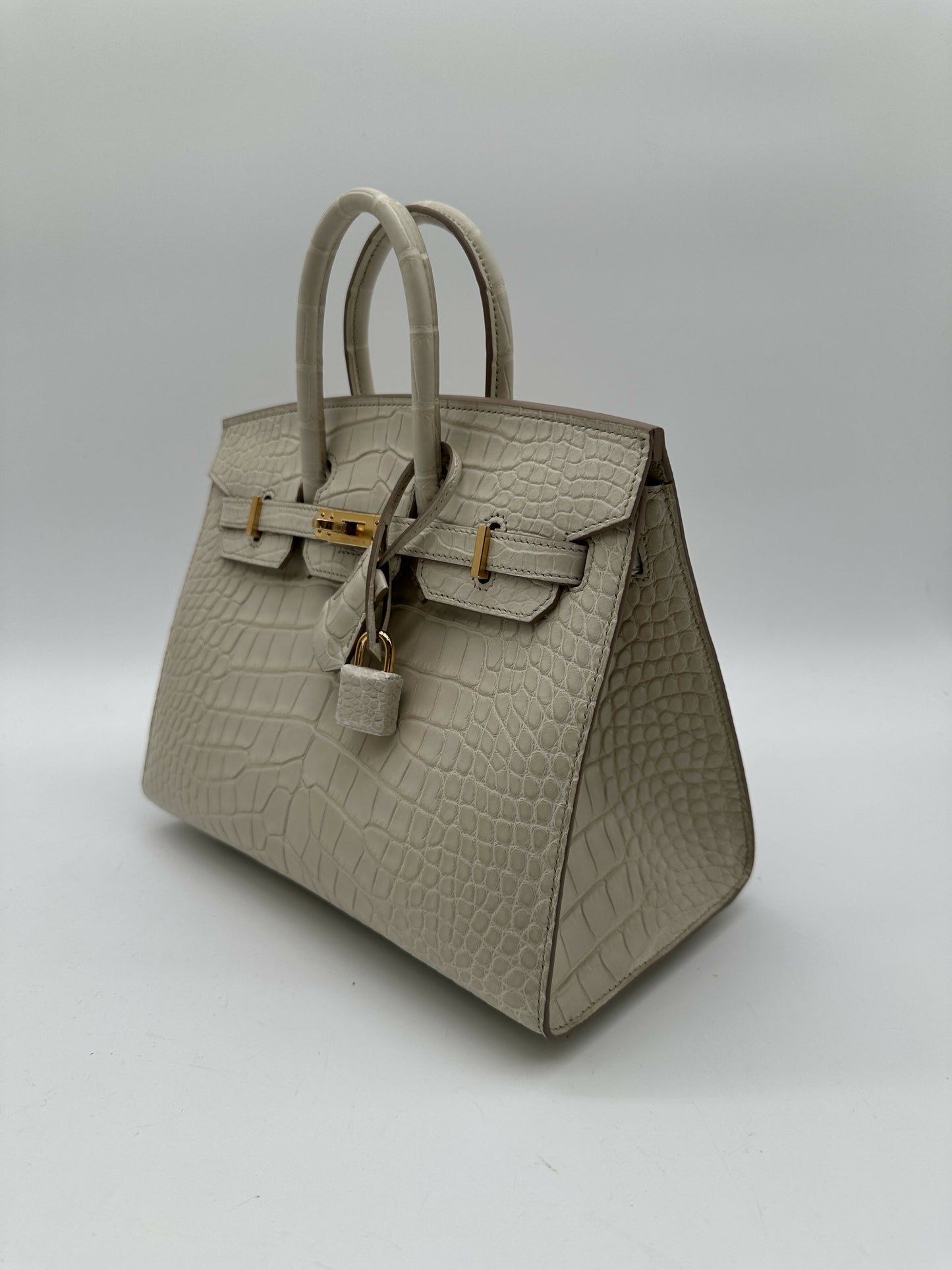 Hermès Birkin 25 Beton Matte GHW K